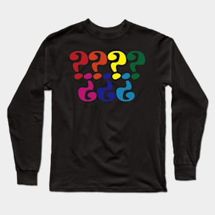 Question Rainbow Long Sleeve T-Shirt